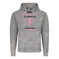 Cloud Rock I am a Breast Cancer Survivor What is Your Superpower Vintage Hoodie - Bettercallsaul