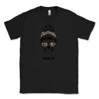Black Feminine Camouflage Patterned Mom Skull Classic Tee - Bettercallsaul