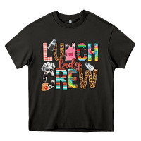 Asphalt lunch lady crew Heavy Core Tee - NancyCooperArtShop