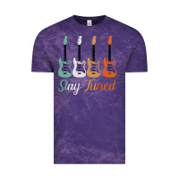Cloud Purple Bass Guitar Vintage Funny Bass Player Bassist Vintage Tee - Bettercallsaul