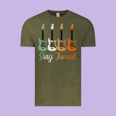 Bass Guitar Vintage Funny Bass Player Bassist Vintage Tee Designed By Bettercallsaul
