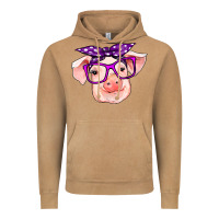 Vintage Camel pig with bandana Vintage Hoodie - RanaPortraitStore