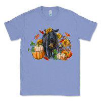 Colony Blue Fall black angus Classic Tee - RanaPortraitStore