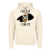 Vintage Artic I Beleive I Can Fly, Dog, Vintage Hoodie - Bettercallsaul