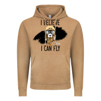 I Beleive I Can Fly, Dog, Vintage Hoodie | Teevron