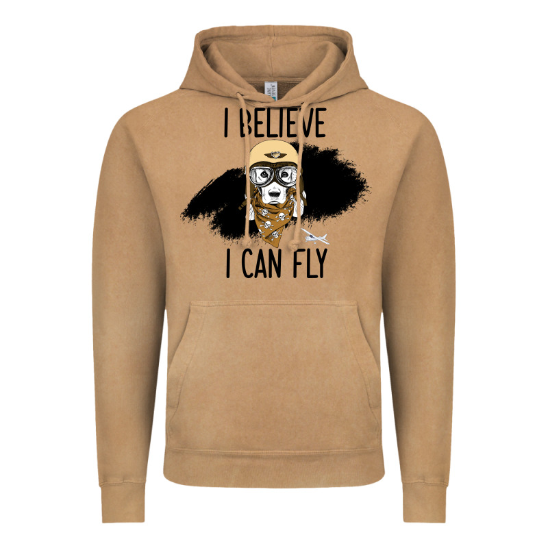 I Beleive I Can Fly, Dog, Vintage Hoodie by Bettercallsaul | Teevron
