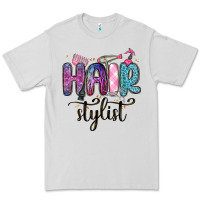 Dove Grey hair stylist Premium Tee - MaliasSmallBusiness
