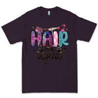Plum hair stylist Premium Tee - MaliasSmallBusiness