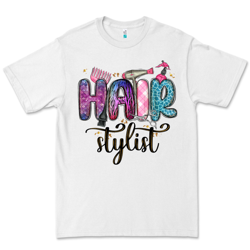 Hair Stylist Premium Tee by MaliasSmallBusiness | Teevron