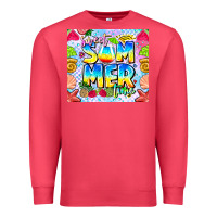 Cardinal summer time Premium Sweatshirt - CowhideDigitalArt