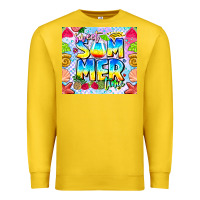 Lemon summer time Premium Sweatshirt - CowhideDigitalArt