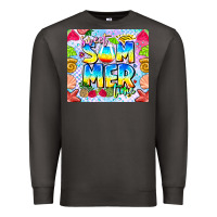 Smoke summer time Premium Sweatshirt - CowhideDigitalArt