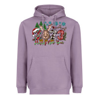 Lavender 2023 Happy New Year Heavyweight Hoodie - CowhideDigitalArt