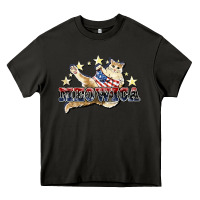 Asphalt meowica cat Heavy Core Tee - NancyCooperArtShop