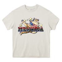 Meowica Cat Heavy Core Tee | Teevron