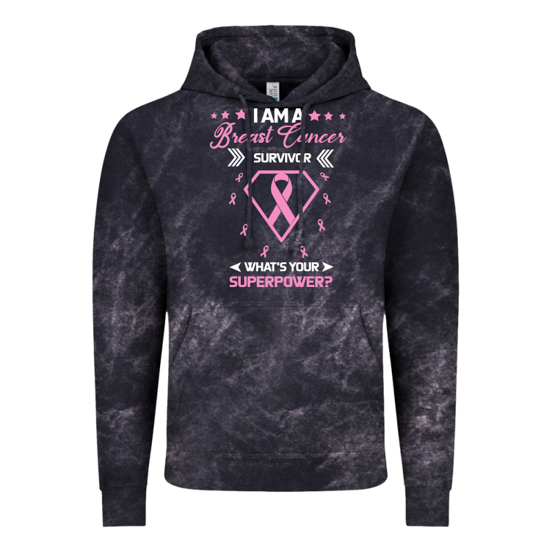 I Am A Breast Cancer Survivor What Is Your Superpower Vintage Hoodie by Bettercallsaul | Teevron