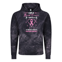 Cloud Black I am a Breast Cancer Survivor What is Your Superpower Vintage Hoodie - Bettercallsaul