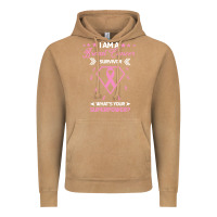 Vintage Camel I am a Breast Cancer Survivor What is Your Superpower Vintage Hoodie - Bettercallsaul