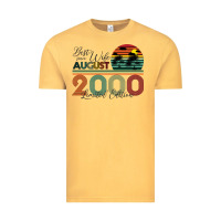 Vintage Mustard Best Wife Since August 2000 Limited Edition Vintage Tee - Bettercallsaul