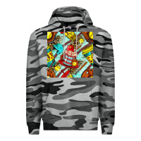 Slate Camo softball coffee cup and bat with leopard seamless pattern bbs Premium Hoodie - BundleAndBundleShop