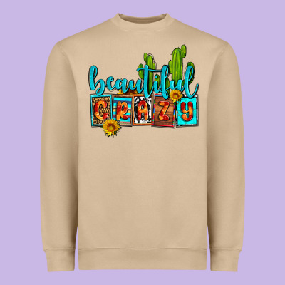 Beautiful Crazy Olivia Heavyweight Sweatshirt Designed By Oliviacreatesart
