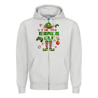 Im The Gamer Elf Zipper Hoodie | Teevron