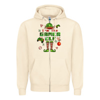 Sandshell im the gamer elf Zipper Hoodie - FaDigitalArtStudio