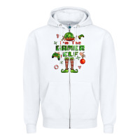 White im the gamer elf Zipper Hoodie - FaDigitalArtStudio