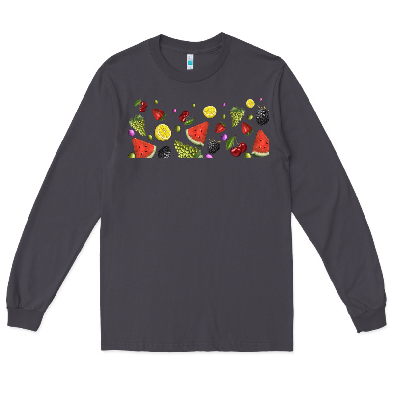 Summer Fruits Long Sleeve Tee by TumblerDesignByShophia | Teevron
