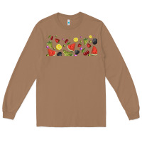 Toasted Coconut summer fruits Long Sleeve Tee - TumblerDesignByShophia