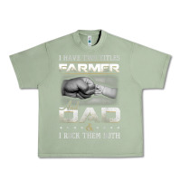 Oil Green Farmer1107 Urban Heavy Tee - tuanDangUi