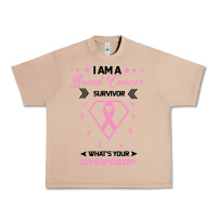 Burro I am a Breast Cancer Survivor What is Your Superpower Urban Heavy Tee - Bettercallsaul