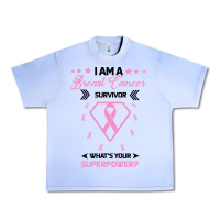 Grape Ice I am a Breast Cancer Survivor What is Your Superpower Urban Heavy Tee - Bettercallsaul