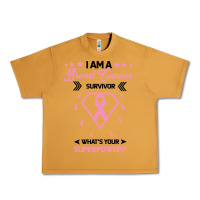 Peanut Butter I am a Breast Cancer Survivor What is Your Superpower Urban Heavy Tee - Bettercallsaul