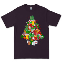 Plum nurse christmas tree Premium Tee - MaliasSmallBusiness