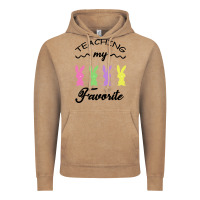 Teaching My Favorite Bunny Vintage Hoodie | Teevron