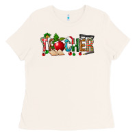 Bone christmas teacher Ladies Tee - NancyCooperArtShop