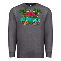 Charcoal Heather Summer Premium Sweatshirt - CowhideDigitalArt
