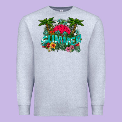 Summer Premium Sweatshirt Designed By Cowhidedigitalart
