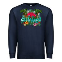 Navy Summer Premium Sweatshirt - CowhideDigitalArt