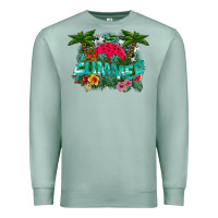 Seafoam Summer Premium Sweatshirt - CowhideDigitalArt