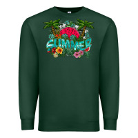 Sports Green Summer Premium Sweatshirt - CowhideDigitalArt