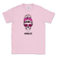 Bubblegum Pink Pink Glitter, Leopard Pattern Mom Skull Classic Tee - Bettercallsaul