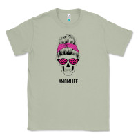 Matcha Pink Glitter, Leopard Pattern Mom Skull Classic Tee - Bettercallsaul