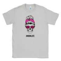 Moon Dust Pink Glitter, Leopard Pattern Mom Skull Classic Tee - Bettercallsaul