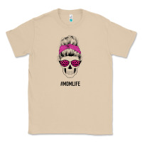 Mushroom Pink Glitter, Leopard Pattern Mom Skull Classic Tee - Bettercallsaul