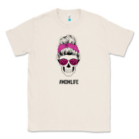 Natural Pink Glitter, Leopard Pattern Mom Skull Classic Tee - Bettercallsaul
