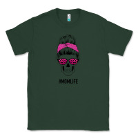 Sports Green Pink Glitter, Leopard Pattern Mom Skull Classic Tee - Bettercallsaul