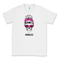 White Pink Glitter, Leopard Pattern Mom Skull Classic Tee - Bettercallsaul