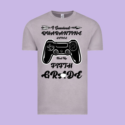 I Survived Quarantine Level Next Fifth Grade Vintage Tee Designed By Bettercallsaul